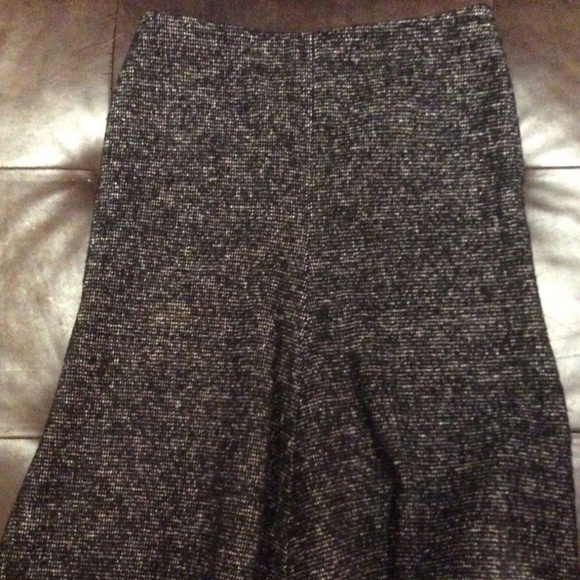 Alexander McQueen Tweed Midi Skirt Size 40 - Picture 5 of 7